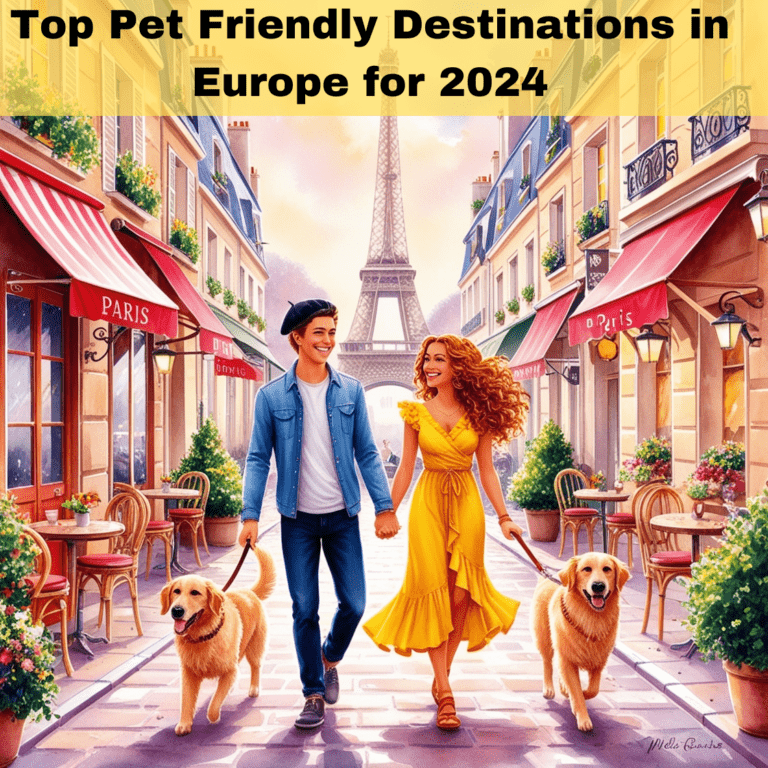 Top Pet Friendly Destinations in Europe for 2024