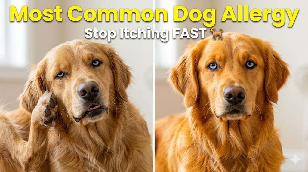 Most Common Dog Allergy in USA (2026 Guide: Causes, Symptoms & Treatment)