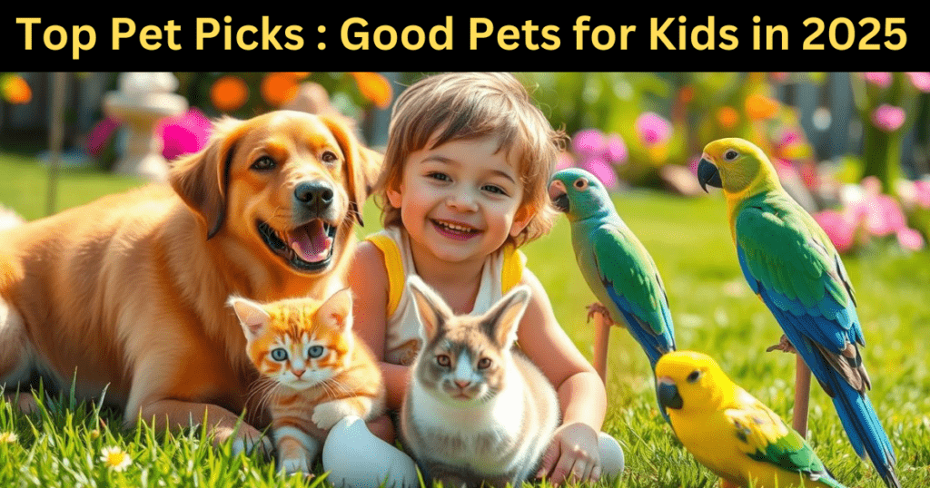 Top Pet Picks : Good Pets for Kids in 2025