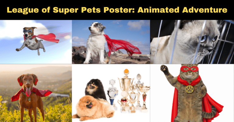 Discover the League of Super Pets Poster: Animated Adventure 2025