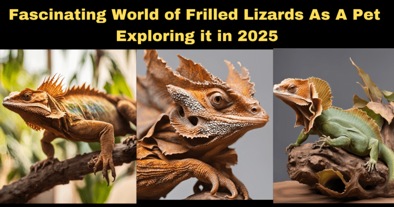 Fascinating World of Frilled Lizards As A Pet: Exploring it in 2025