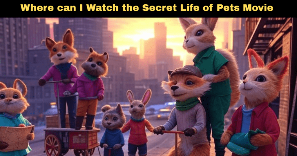 Where can I Watch the Secret Life of Pets Movie in 2025