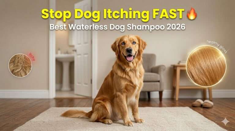 Best Waterless Dog Shampoo for Itchy Skin (2026 Guide for USA)