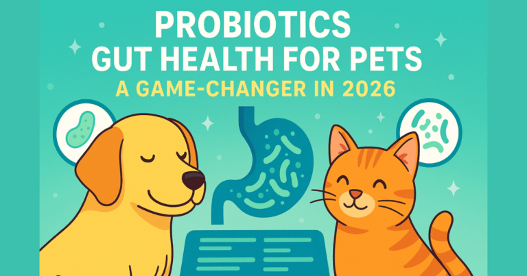 Probiotics Gut Health for Pets: A Game-Changer in 2026